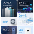 Xiaomi Home Pure Air Purifier 4 Lite Office Indoor Use Antibacterial Formaldehyde Removal Fog Purifier Household Appliances