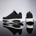 Men's Athletic Shoes, Comfortable Air-Cushioned Running Shoes, Non-Slip Walking Sneakers, Wide-Toe Training Shoes