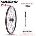 ROCKBAO Mountain Bike Wheelset 24/26/27.5/29inches Disc Brake 4Bearings 7-12speed Quick Release 29er MTB Bicycle Wheel