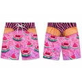 Men Fun Beach Party Swim Trunks 3D Fake Hip Printed | SAMAG