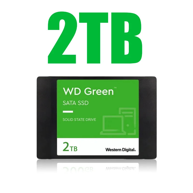 Brand+ Original Western Digital Internal Solid State Drive 2.5 Inch WD SATA SSD 1TB 2TB 560MB/s for Laptop Desktop Gaming PC