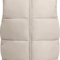 Customized Logo Windproof Winter Vest Thick Stand up Collar DIY down Cotton Sleeveless Jacket for Company Brand Printing