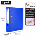 Lever Arch File A4 Folder Perforated Loose-leaf Folder Loose-leaf Book Data Book Double Hole Thickened Binders Desktop Organizer