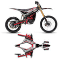 Electric Dirt bike Talaria Komodo Graphics thickened crystal plate decal body cover imitation scratch protection stickers