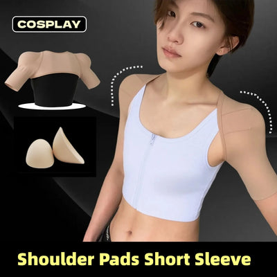 Seamless Insert Shoulder Pads Cosplay Short Sleeve | SAMAG