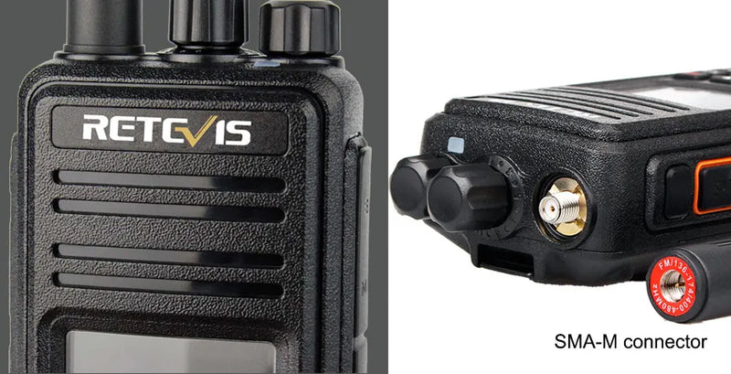 Retevis RT3S Walkie Talkie DMR Radio Long Range Walkie Talkies Camping Ham Radio UHF VHF GPS AES256 Encryption Digital Portable