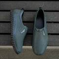 Wear-resistant Male Shoes Waterproof and Non-slip Rubber Fashion Pvc Wide Toes Men's Rain Boots Designer Without Lacing New Gum