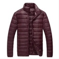2026 Men Black Hooded Coat, Blue Zipper Control Winter Down Jacket, Green Lightweight Design Parkas Jaqueta, Asian Size M-5XL