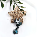 The Hollow Knight Creative Design Badge Cartoon Game Characters Lapel Pin Brave Warrior Wearing A Pendant Brooch Decoration Gift