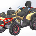 2025 New Multipurpose Hunting Vehicle EEC 800cc 1000cc Fuel Sports Farm ATV Off-Road Electric Start 4X4 ATV Quad Bike Adults