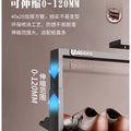 Built-in Height Adjustable Shoe Cabinet Closet Space Saving 360° Rotating Shoe Rack, Multi-layer Shoe Holder Storage Organizer