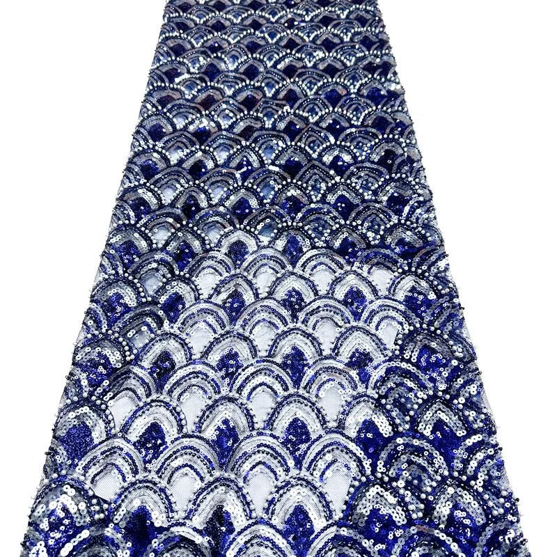 Elegant Vintage High-Quality Sequins Beading Mermaid Prom | SAMAG