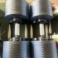 24 Kg Adjustable Weight Dumbbell Workouts Set with Steel | SAMAG