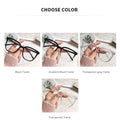 Blocking Glasses Cat Eye Clear Lens Ultralight Unisex | SAMAG