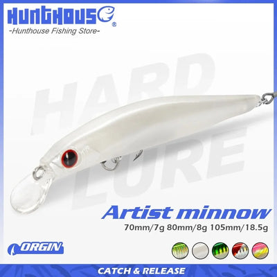 Hunthouse Sinking Jerkbait Fishing Lure 70/80/105mm | SAMAG