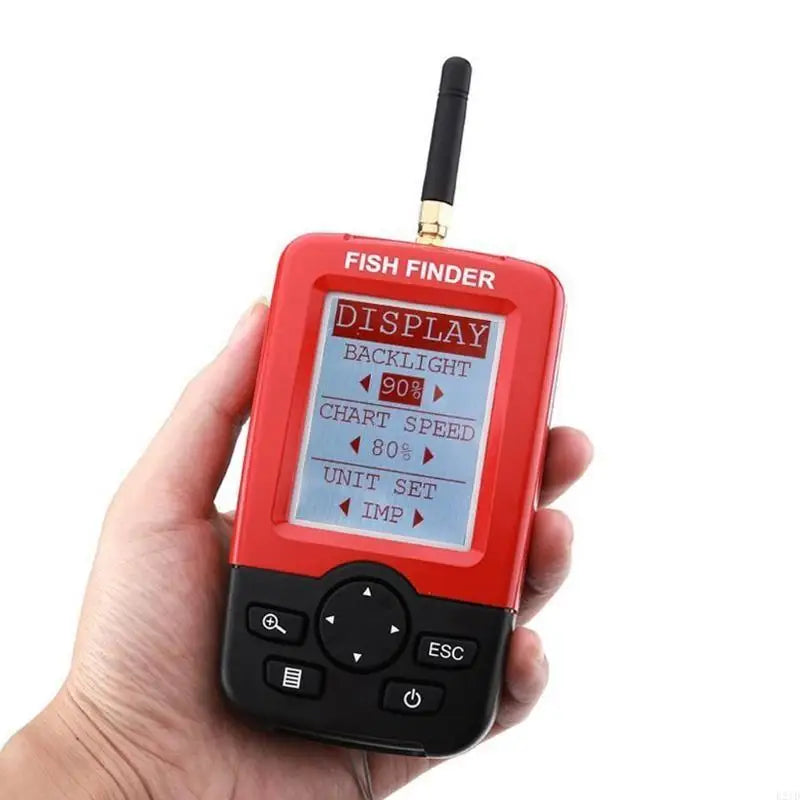 Portable Fish Depth Finder Water Handheld Transducer | SAMAG