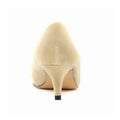 Spring and Autumn 2026 Women Pumps 5cm High Heels Solid Color Breathable Rubber Non Slip Sole Latex Insole Work Wedding Shoes
