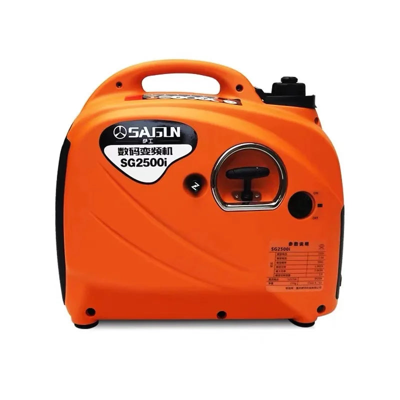 48/60/72/96V Smart(Autostart/Stop)Small Gas DC Battery Charger Inverter Generator 2KW for Two-wheel/three-wheel Electric Vehicle