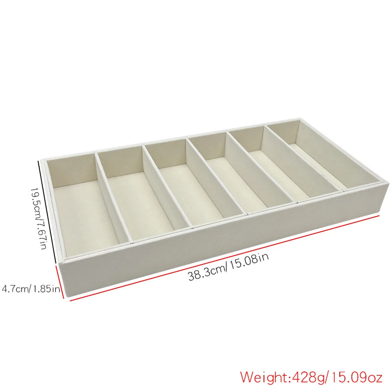 Glasses Box - Multi-Patterned Fabric Eyewear Jewelry Storage Box - Sunglasses Display Stand