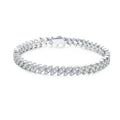 Classic Full Diamond Light Luxury Fashion Bracelet Women Moissanite PT950 Platinum Exquisite Craftsmanship, Long-lasting & Shiny