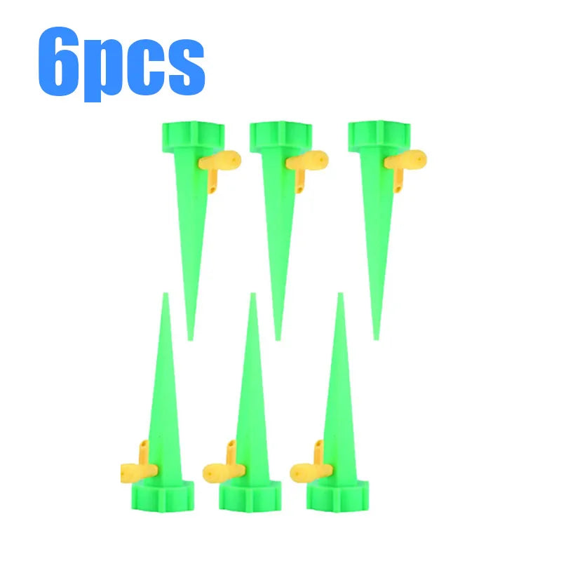 6/12/18/24/36pcs Drip Irrigation Flowers Garden Automatic Plants Pots Set Home Drippers Greenhouse Watering System Watering Can