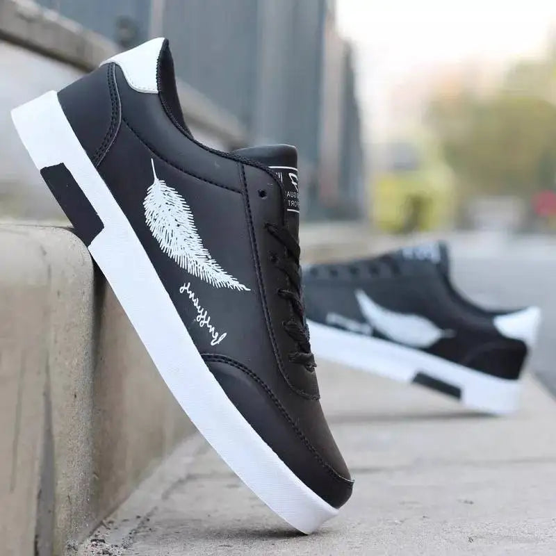 High Quality Classic Men's Leather Casual Sneakers Comfortable Man Shoes Outdoor Male Walking Shoes Zapatos De Hombre Size 39-45