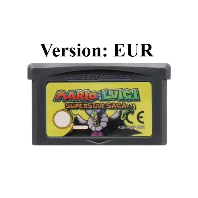 19 Styles GBA Game Cartridge Cards EUR & USA Version For Game Boy Advance GBA SP DS Lite Vintage Game Collection Gift