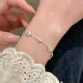 VENTFILLE 925 Sterling Silver Zircon Love Heart Bracelet | SAMAG
