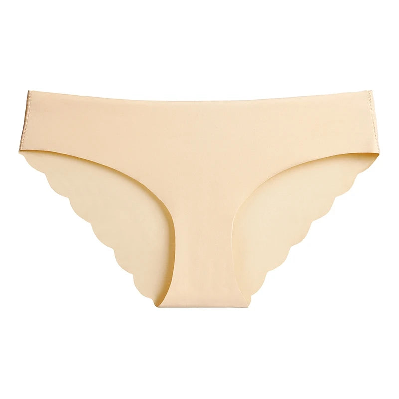 Women Seamless Panties Ultra-thin Underwear Comfort Intimates Sexy Lingerie Plus Size Low-Rise Female Underpants Briefs