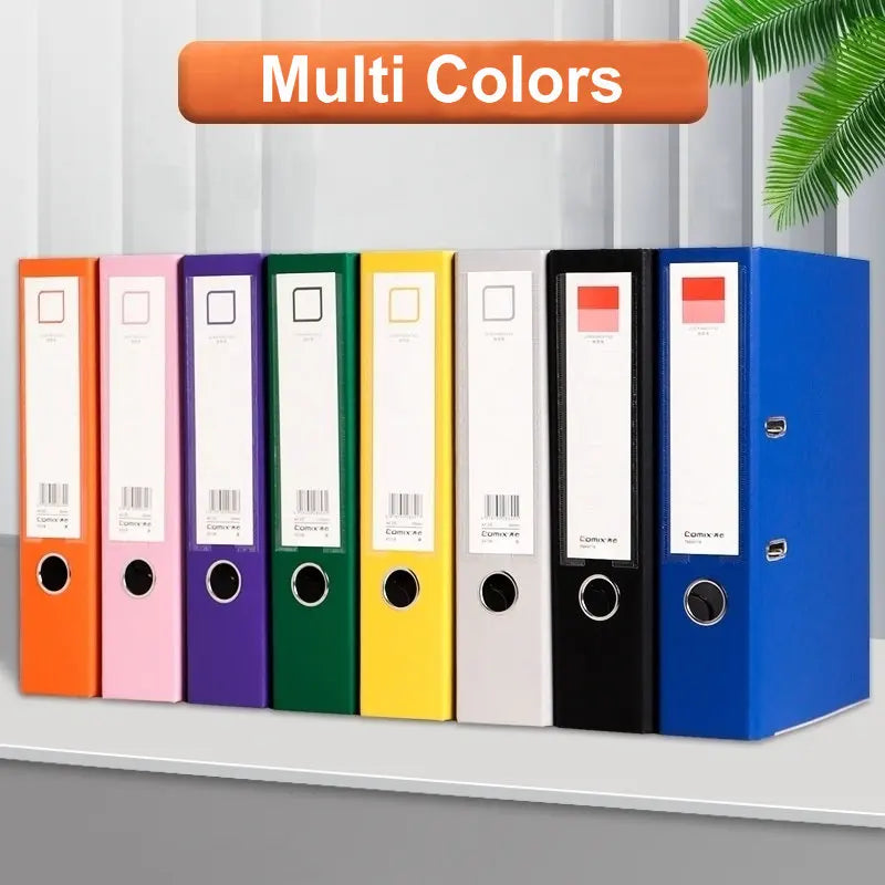Multicolor Big Ring Binder A4 Lever Arch File Folder For Documents A4 File Organizer Lever Arch Folder On Rings Office Supplies