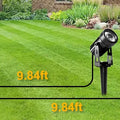 Solar Powered Spotlight IP65 Solar LED Light Outdoor Landscape Yard Garden Tree Separately Lamp Aluminum Anti Rust Solar Lamp