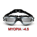 Prescription Myopia Swim Goggles Anti-Fog Waterproof | SAMAG