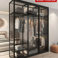 Living Room Bedroom Closet Storage Clothes Cupboard System Wardrobe Display Modern Minimalist Guarda Roupa Trendy Furniture