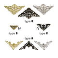 12pcs Decorative Corner Cover Edge Protector Guard for Jewelry Chest Gift Wine Wooden Box Case Book Scrapbook Photo Album Frame