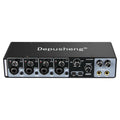 MQ22/44 ASIO Audio Professional Sound Card 2/4 Channel USB Audio Interface for Live Recording