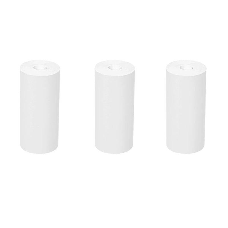 57*25MM HD Mini Printer Thermal Paper Self-adhesive Roll Paper Label Sticker Photo Inkless Printing Portable Printer Color Paper