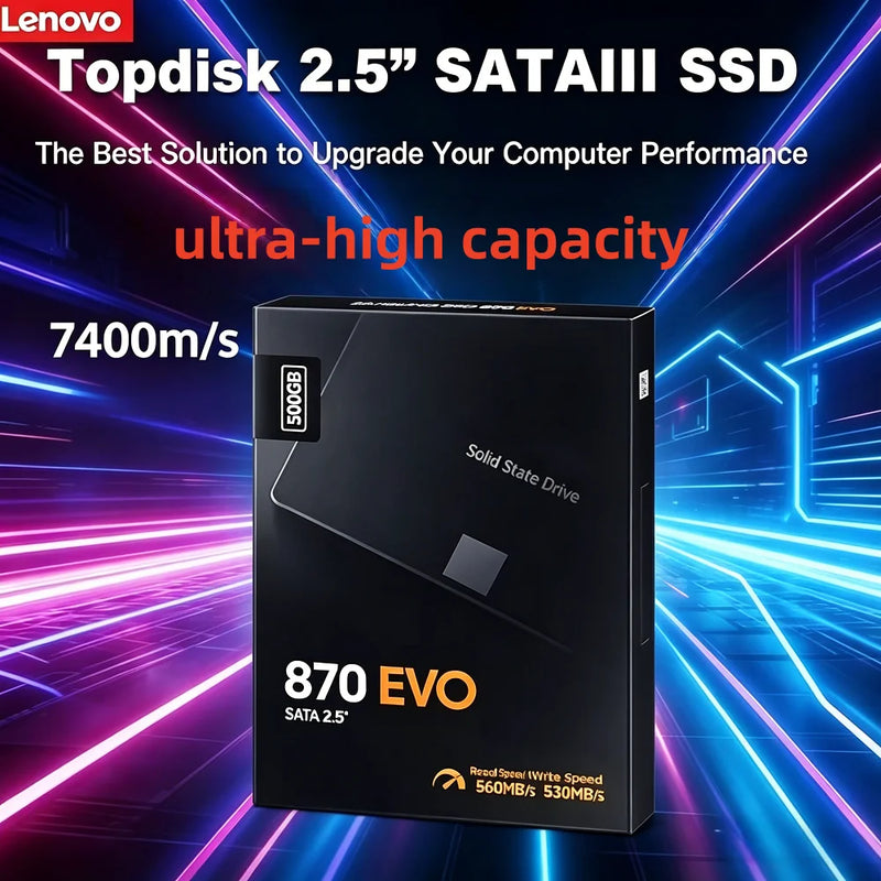 1TB High Speed Internal hard drive SATA III high-capacity Solid State Drive for Laptop Desktop Notebook office Gaming Daily Use