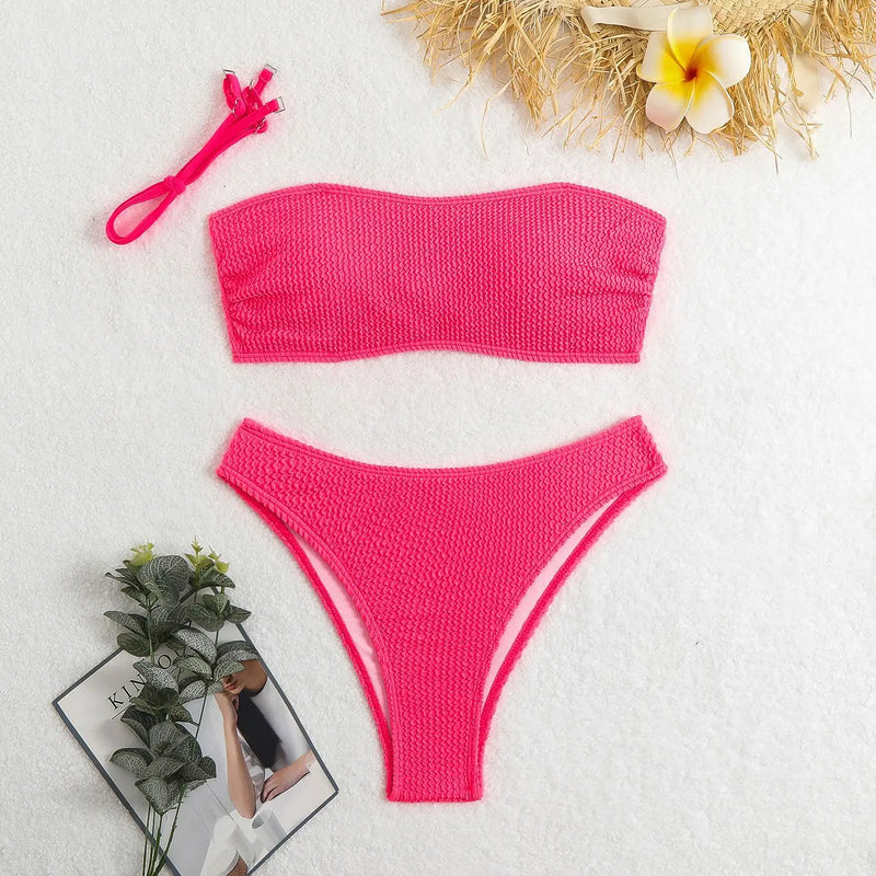 Sexy Women's Swimsuit Summer Bikini Two-piece Swimwear | SAMAG