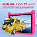 Global Unlocked 7 Inch Kids Educational Tablet 5G WiFi Android Quad Core 4+64GB Children Learning Gift Tablet Children's Gifts
