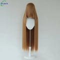Very High Quality 600g 68 Colors 40 Inch 100cm Long Straight Cosplay Wig With Bangs Heat Resistant Hair Anime Wigs + Wig Cap