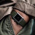 CILOA Black Square Tank Watch for Men, Retro Luxury Gift, High Quality, 2025 New Waterproof Simple High-End Quartz Watch