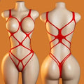 Women's Porn Sex Underwear Sexy Lingеrie Mesh Crotchless Bodystocking Bodysuit Full Body Stockings Open Bra Erotic Lingerie