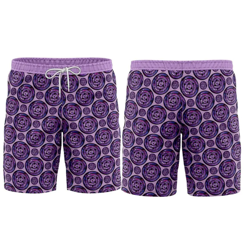 Japanese Anime Style Beach Swim Trunks 3D Print Quick Dry | SAMAG