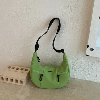 New Fashion Minimalist Shoulder Hobo Bag Large Capacity | SAMAG