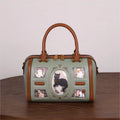 2026 new autumn and winter high-end texture handbag, niche design, fashionable rivets, Boston pillow bag, crossbody bag