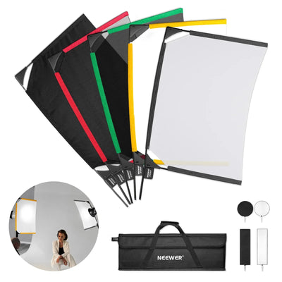 NEEWER Foldable Scrim Flag Kit, Photography Panel | SAMAG