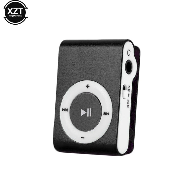 2022 NEW Big promotion Mirror Portable MP3 player Mini Clip MP3 Player waterproof sport mp3 music player walkman lettore mp3