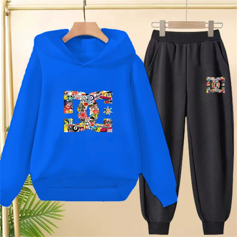 Children's hoodie 3-12 years girls pink boy black | SAMAG