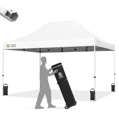 10x15 Commercial Pop Up Canopy Tent, Outdoor Portable | SAMAG