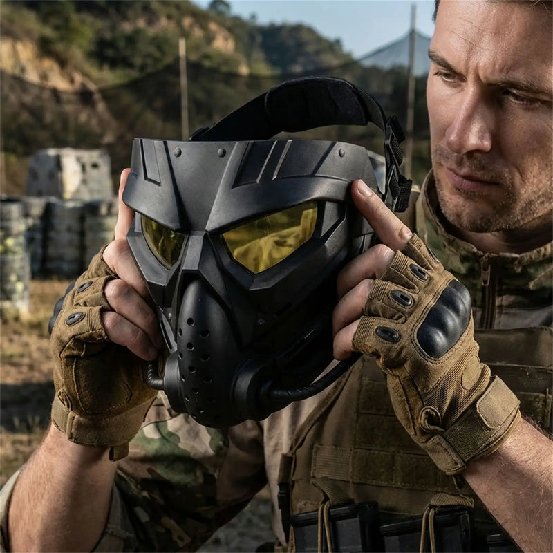Full Face Protection-Mask Tactical Mask Alien Breathable | SAMAG